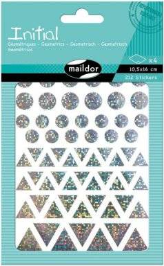 Initial stickers geometrisch 025 | Maildor